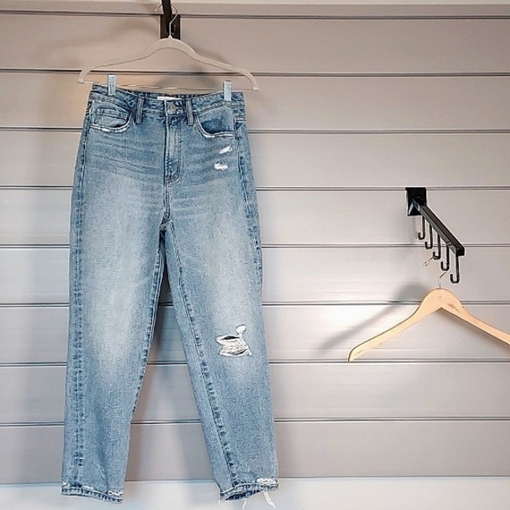 VERVET Los Angeles Distressed Mom Jean